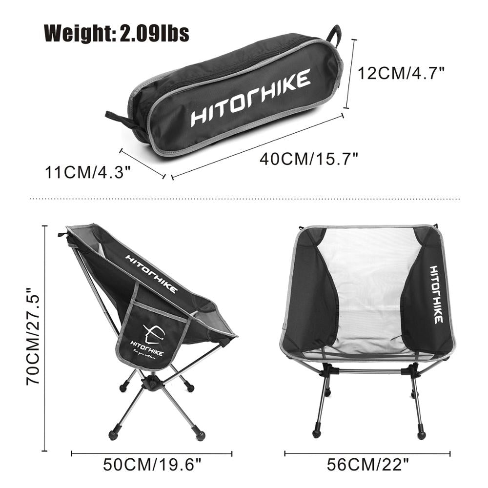 Chair Camping Portable Beach Hiking Picnic Seat Fishing Chair