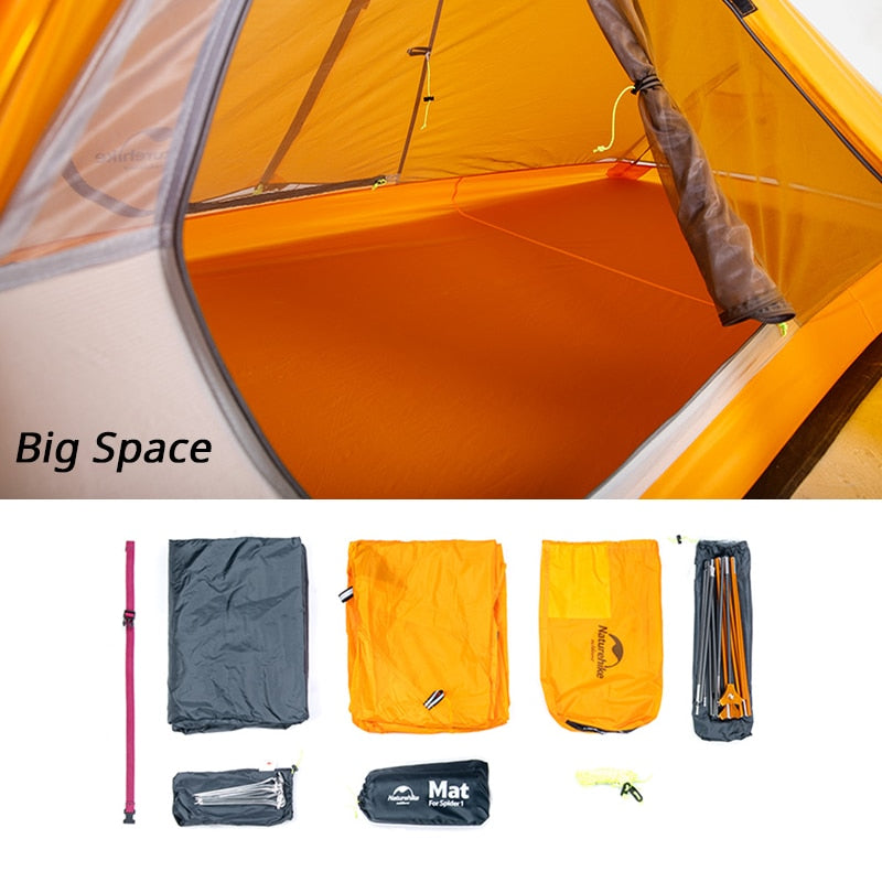 Cycling Tent 1 Person Ultralight Backpacking