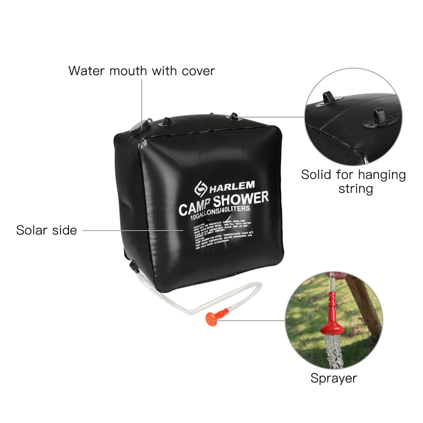 Solar Shower Bag