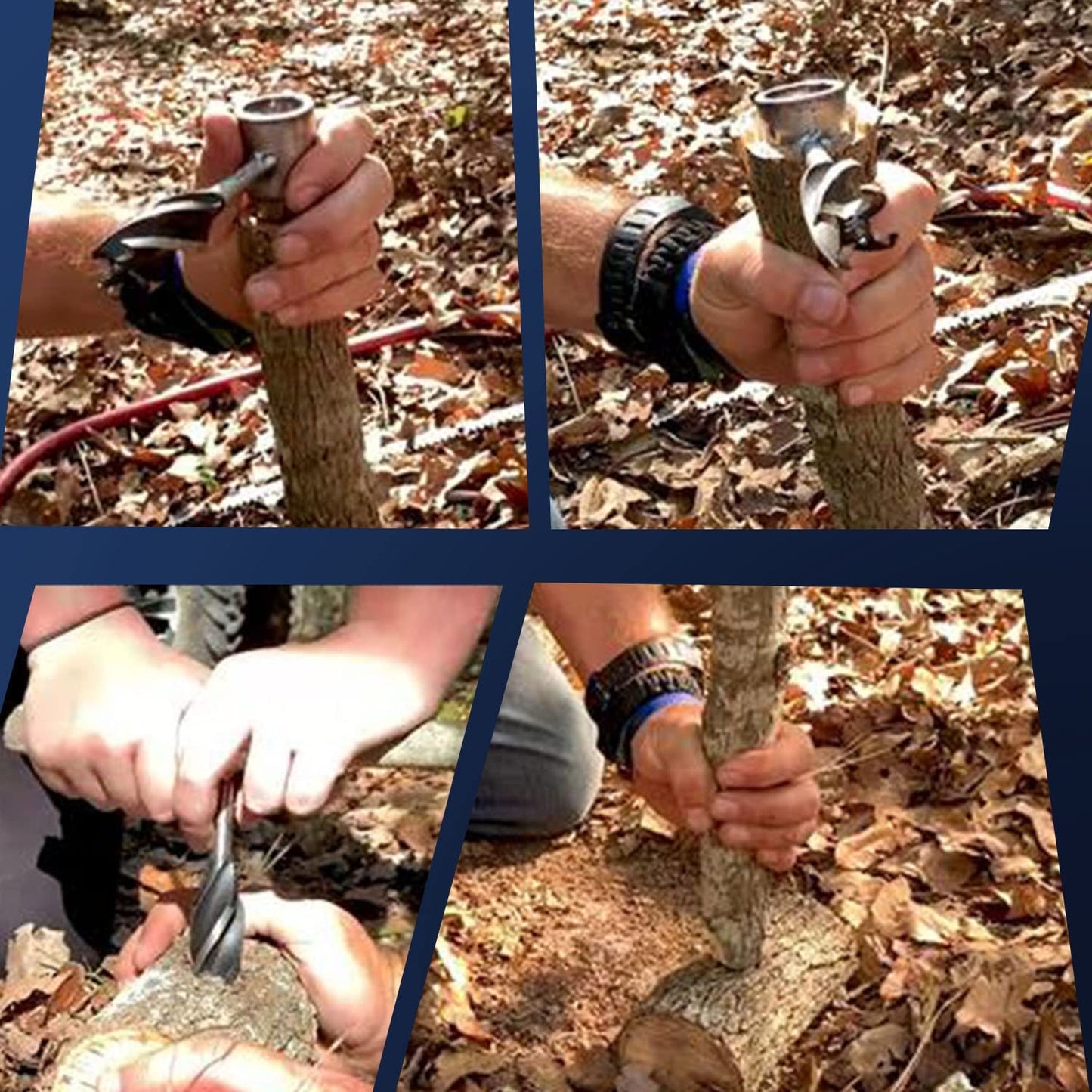 Bushcraft Auger Wrench