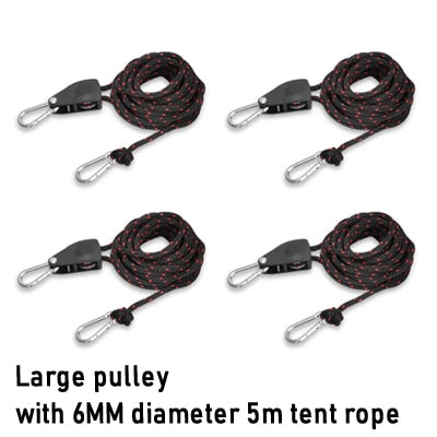 4Pcs Tent  Rope