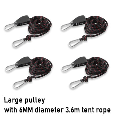 4Pcs Tent  Rope