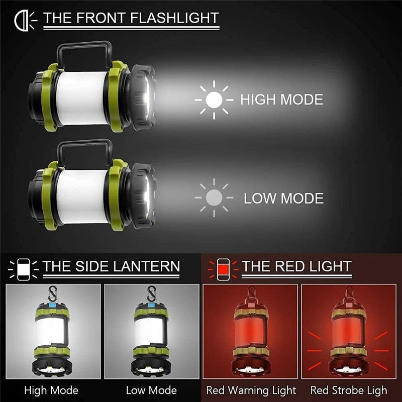 Camping  Rechargeable Flashlight